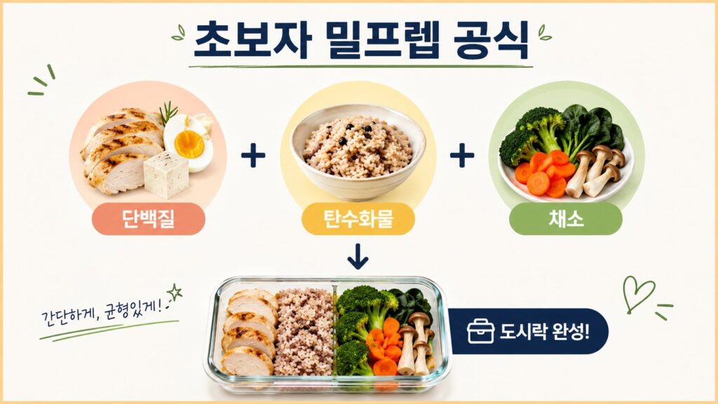 초보자 밀프렙 공식
